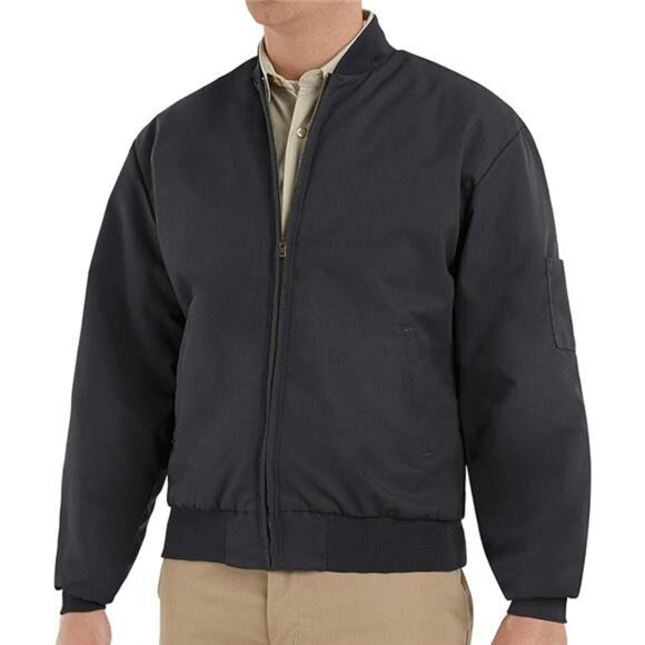 Men's Solid Team Jacket - Picture 6 of 6